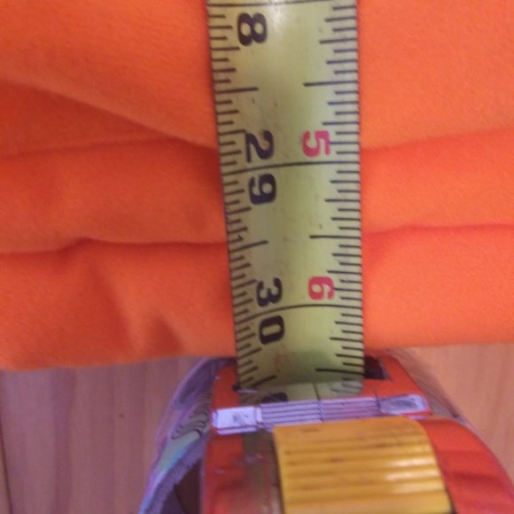 NWT LL Bean Hunter Orange hooded coat size Large FLAWED - Picture 10 of 16